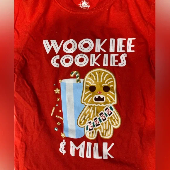 Star Wars Holiday Wookiee Short Sleeve Tee - Picture 2 of 5